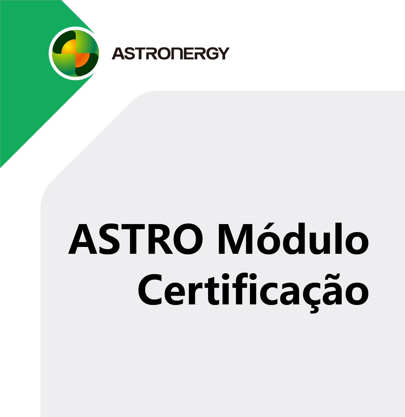  ASTRO Single Glass Módulo Certifica??o UL61730